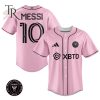 Inter Miami Leo Messi Black Baseball Jersey