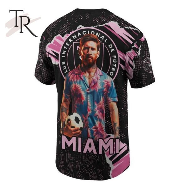 Inter Miami Leo Messi Black Football Jersey