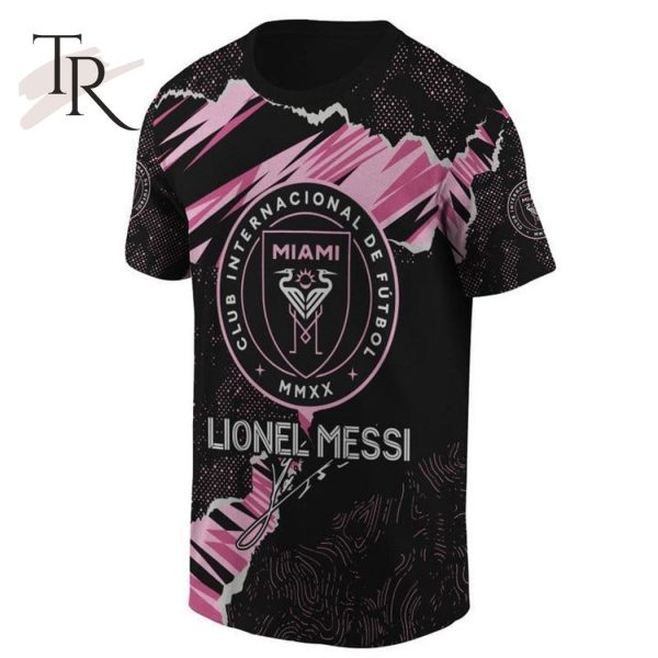 Inter Miami Leo Messi Black Football Jersey