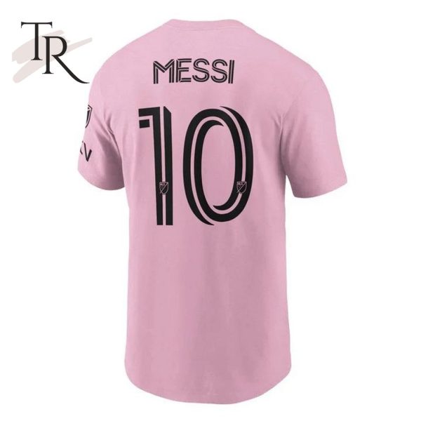 Inter Miami Leo Messi Pink Football Jersey