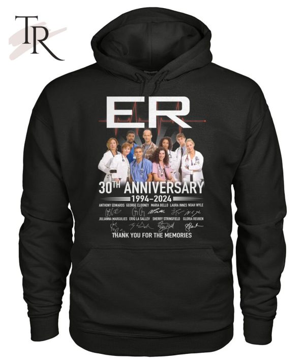 ER TV Show 30th Anniversary 1994 – 2024 Thank You For The Memories T-Shirt