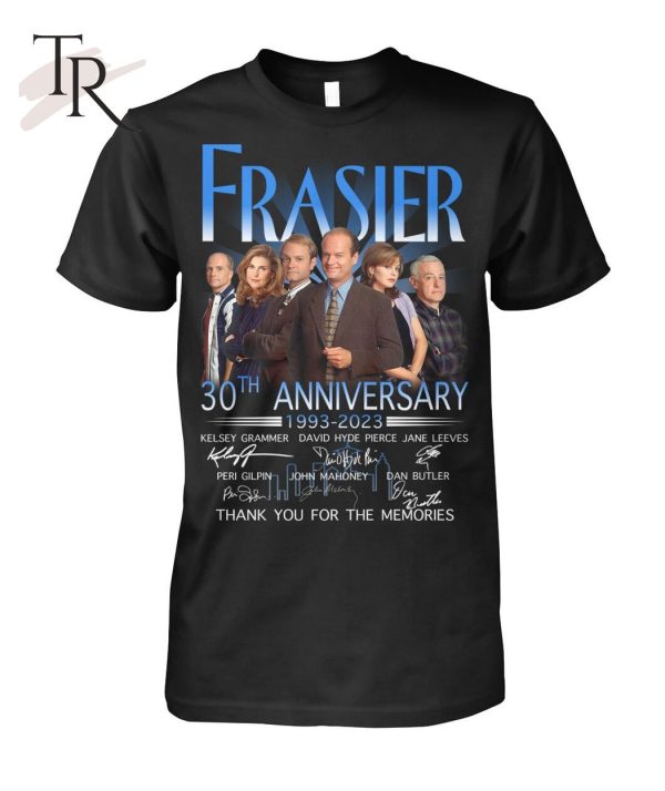 Frasier 30th Anniversary 1993 – 2023 Thank You For The Memories T-Shirt