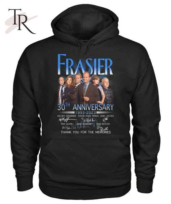 Frasier 30th Anniversary 1993 – 2023 Thank You For The Memories T-Shirt