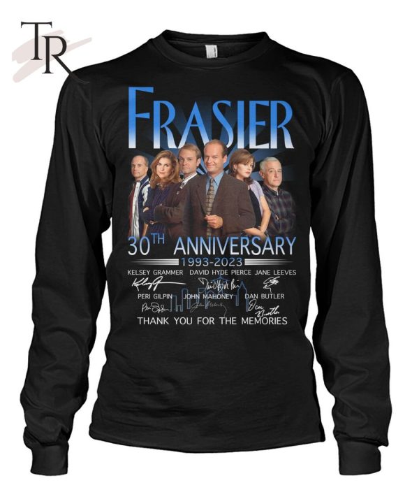 Frasier 30th Anniversary 1993 – 2023 Thank You For The Memories T-Shirt