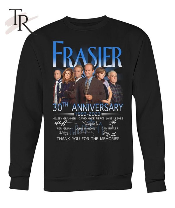 Frasier 30th Anniversary 1993 – 2023 Thank You For The Memories T-Shirt