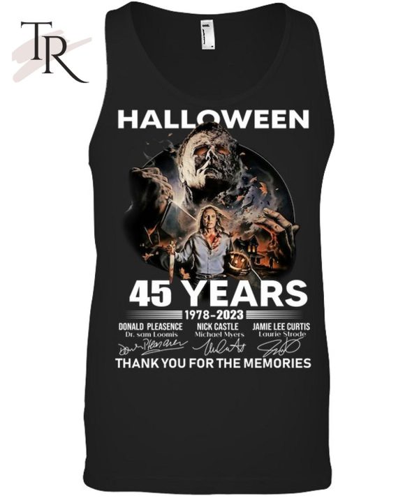 Halloween 45 Years Of 1978 – 2023 Thank You For The Memories T-Shirt