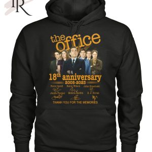 The Office 18th Anniversary 2005 – 2023 Thank You For The Memories T-Shirt