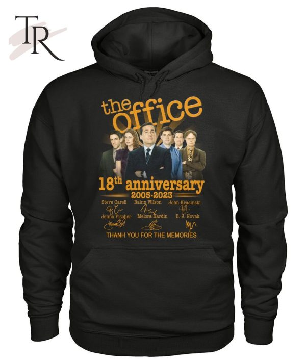 The Office 18th Anniversary 2005 – 2023 Thank You For The Memories T-Shirt