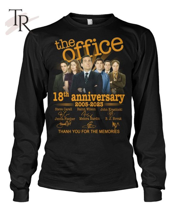 The Office 18th Anniversary 2005 – 2023 Thank You For The Memories T-Shirt