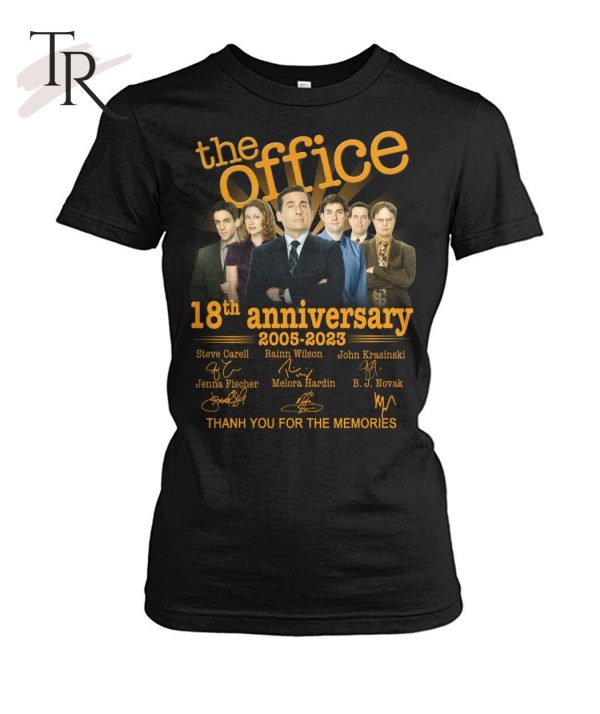 The Office 18th Anniversary 2005 – 2023 Thank You For The Memories T-Shirt