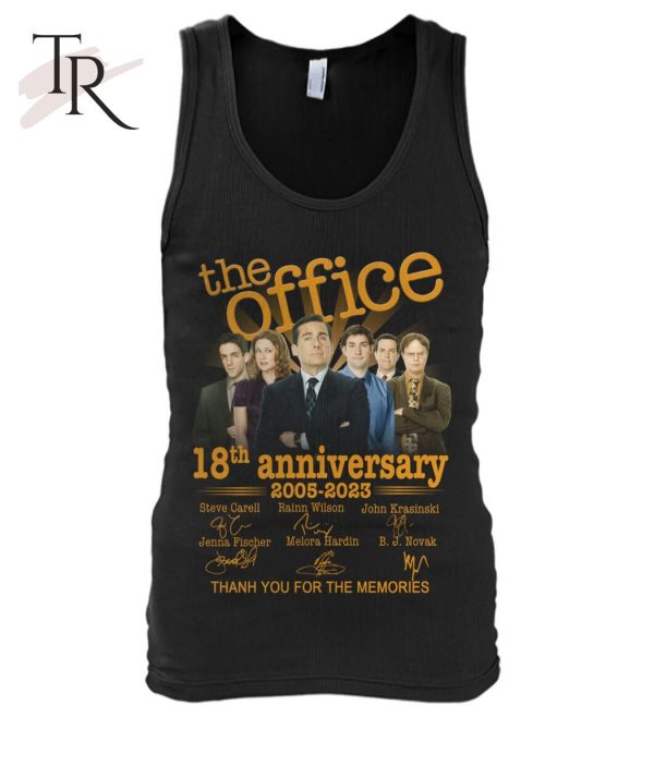 The Office 18th Anniversary 2005 – 2023 Thank You For The Memories T-Shirt