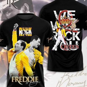 We Will Rock You Freddie Mercury T-Shirt