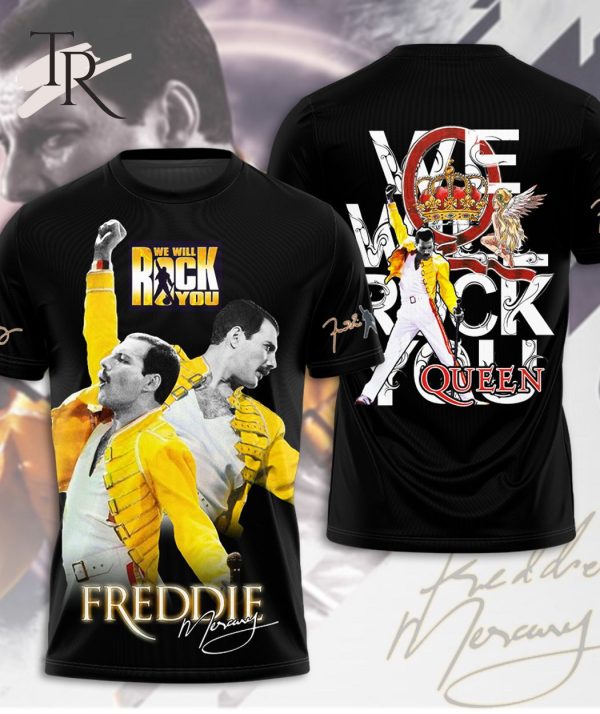 We Will Rock You Freddie Mercury T-Shirt