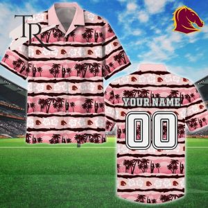 NRL Brisbane Broncos Personalized Unisex Hawaiian Shirt And Short Pants For Fan – Limited Edition