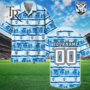 NRL Canterbury-Bankstown Bulldogs Personalized Unisex Hawaiian Shirt And Short Pants For Fan – Limited Edition