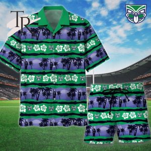 NRL New Zealand Warriors Personalized Unisex Hawaiian Shirt And Short Pants For Fan – Limited Edition