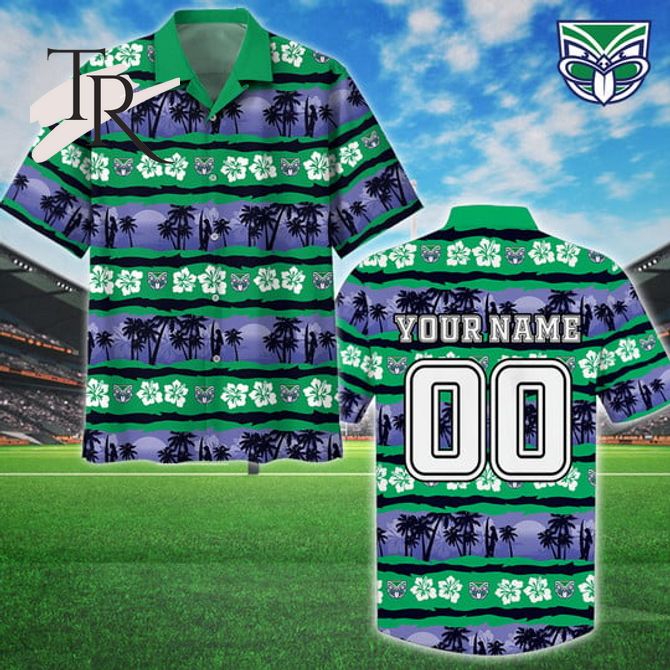 NRL New Zealand Warriors Personalized Unisex Hawaiian Shirt And Short Pants  For Fan - Limited Edition - Torunstyle