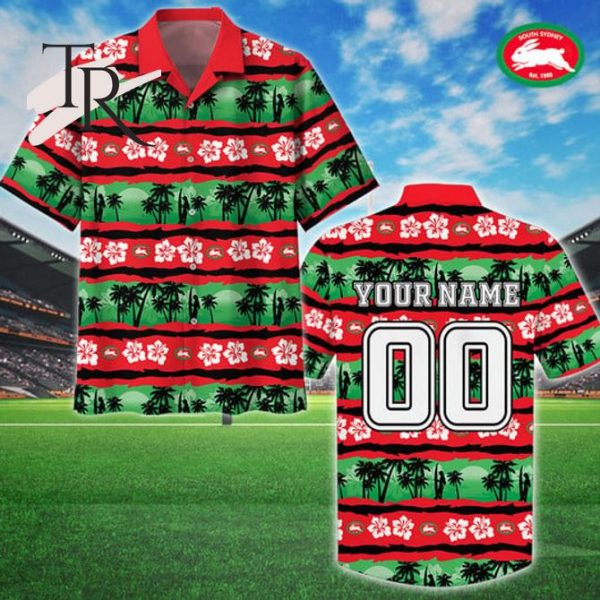 NRL South Sydney Rabbitohs Personalized Unisex Hawaiian Shirt And Short Pants For Fan – Limited Edition