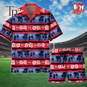 NRL Sydney Roosters Personalized Unisex Hawaiian Shirt And Short Pants For Fan – Limited Edition