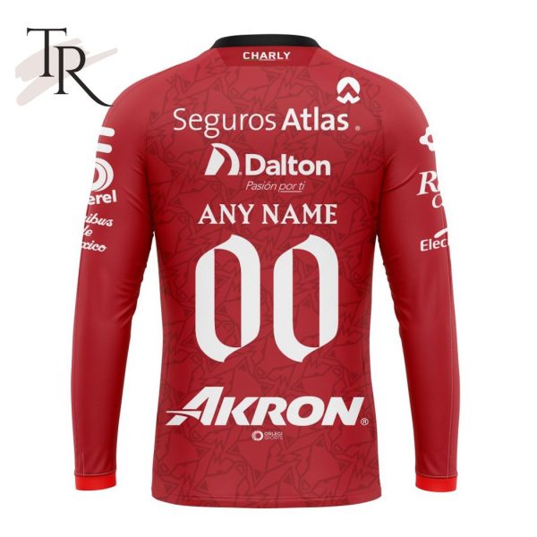 LIGA MX Atlas F.C 2023 – 2024 Away Kits Hoodie