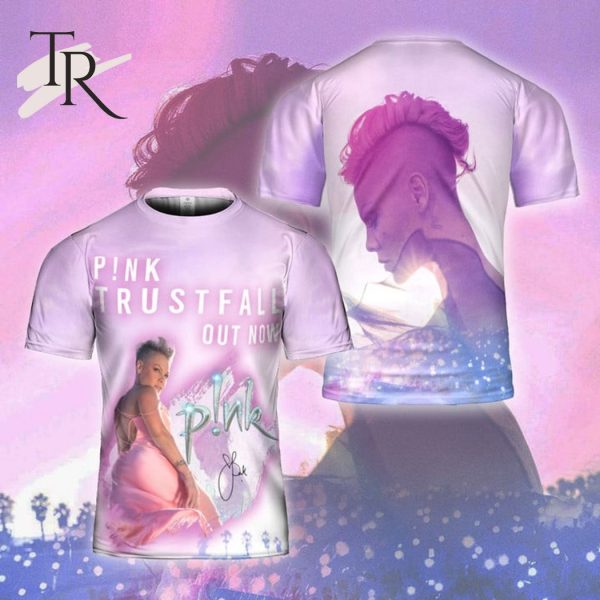 P!nk Trustfall Out Now Signature Tour T-Shirt