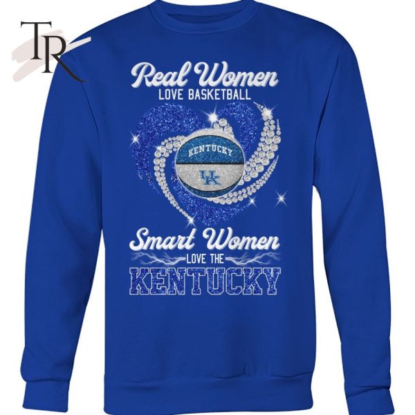 Real Women Love Baseball Smart Women Love The Kentucky Special Edition T-Shirt