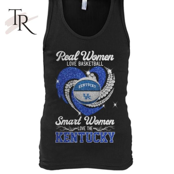 Real Women Love Baseball Smart Women Love The Kentucky Special Edition T-Shirt