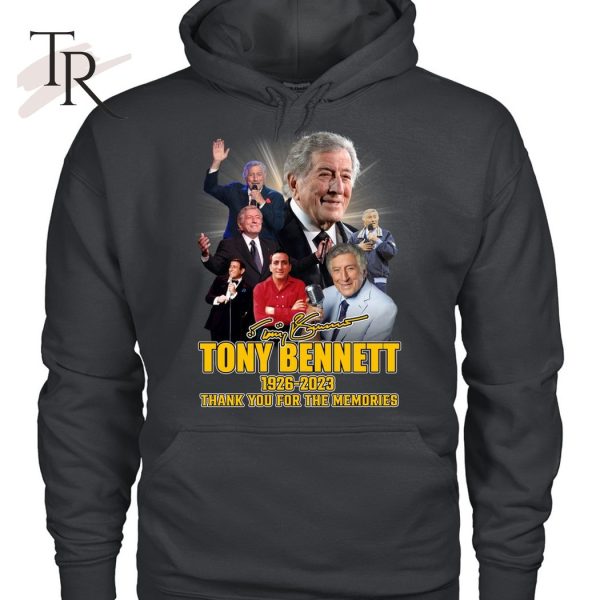 Tony Bennett 1926 – 2023 Thank You For The Memories T-Shirt