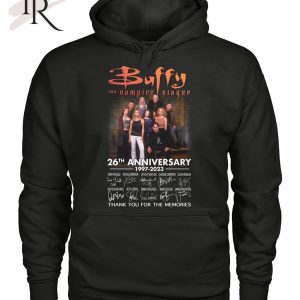 Buffy The Vampire Slayer 26th Anniversary 1997 – 2023 Thank You For The Memories T-Shirt