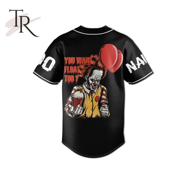PennyWise – Old Fashion Root Beer Float Custom Baseball Jersey