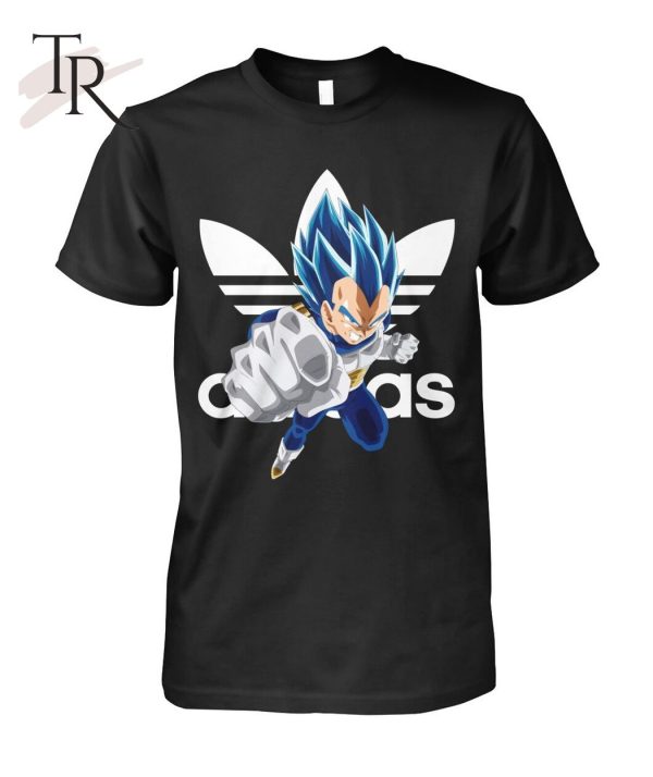 Adidas Vegeta Dragon Ball Blue T-Shirt