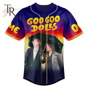 Goo Goo Dolls Big Night Out Summer Tour – Rolling Stone Custom Baseball Jersey