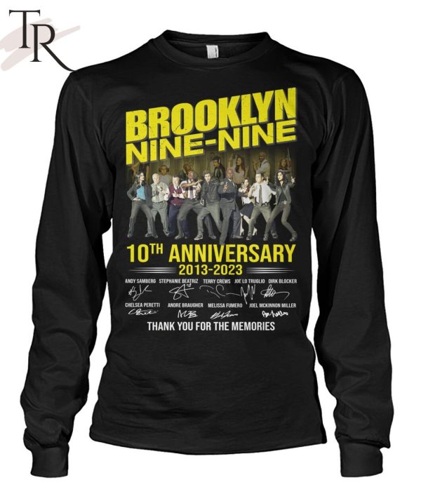 Brooklyn Nine-Nine 10th Anniversary 2013 – 2023 Thank You For The Memories T-Shirt