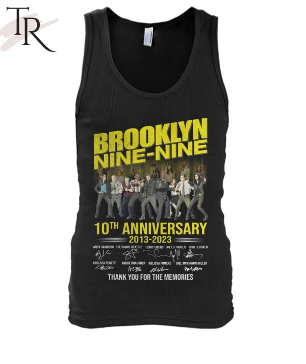 Brooklyn Nine-Nine 10th Anniversary 2013 – 2023 Thank You For The Memories T-Shirt