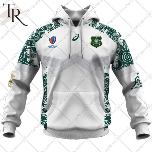 Rugby World Cup 2023 Australia Wallabies Alt Jersey Hoodie