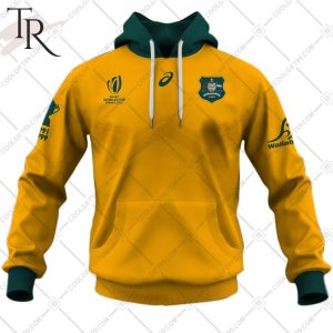 Rugby World Cup 2023 Australia Wallabies Home Jersey Hoodie