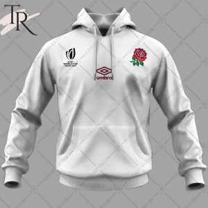 Rugby World Cup 2023 England Rugby Home Jersey Hoodie