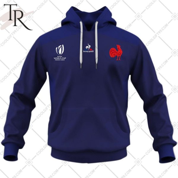 Rugby World Cup 2023 France Rugby Home Jersey Hoodie