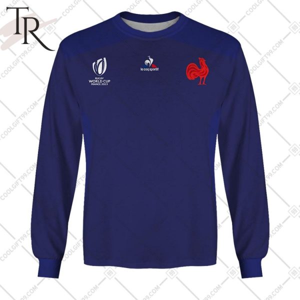 Rugby World Cup 2023 France Rugby Home Jersey Hoodie