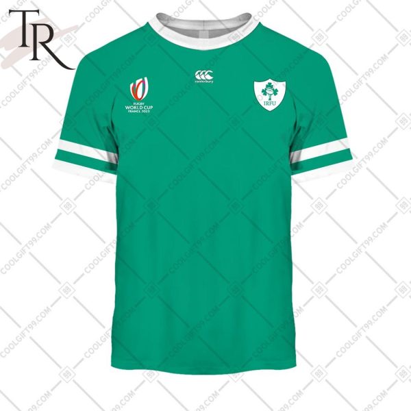 Rugby World Cup 2023 Ireland Rugby Home Jersey Hoodie