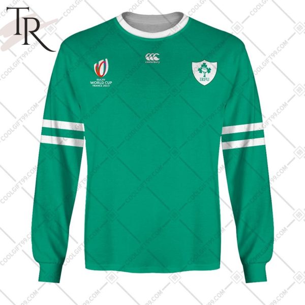 Rugby World Cup 2023 Ireland Rugby Home Jersey Hoodie