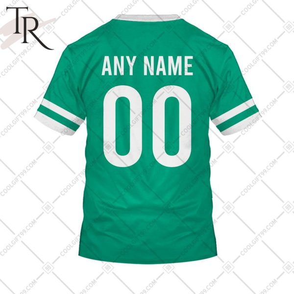 Rugby World Cup 2023 Ireland Rugby Home Jersey Hoodie