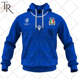 Rugby World Cup 2023 ITALY Rugby Home Jersey Hoodie