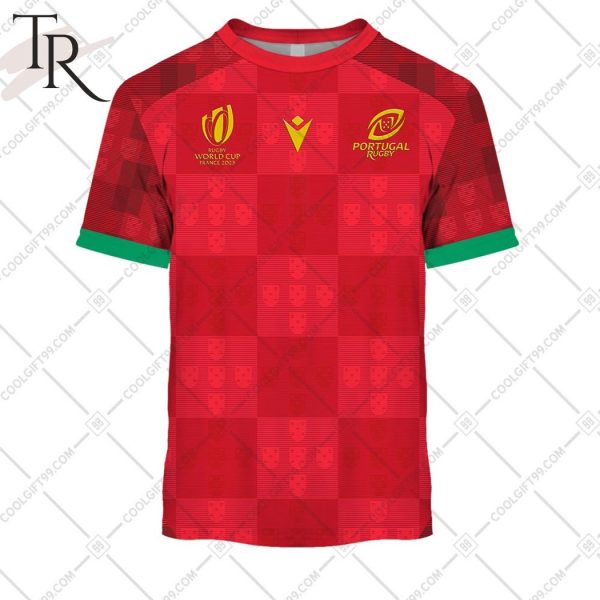 Rugby World Cup 2023 Portugal Rugby Home Jersey Hoodie