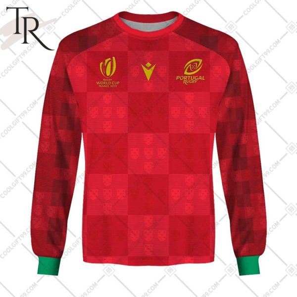 Rugby World Cup 2023 Portugal Rugby Home Jersey Hoodie