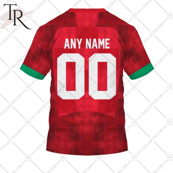 Rugby World Cup 2023 Portugal Rugby Home Jersey Hoodie