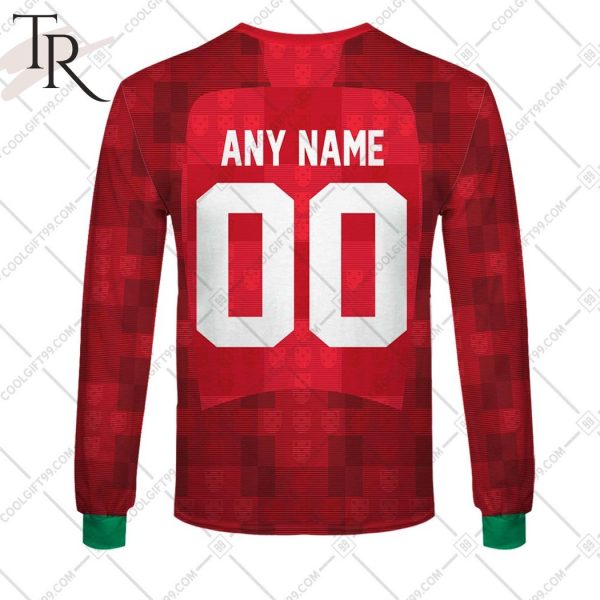 Rugby World Cup 2023 Portugal Rugby Home Jersey Hoodie