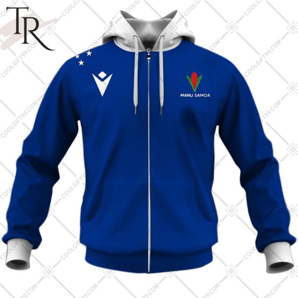 Rugby World Cup 2023 Samoa Rugby Home Jersey Hoodie