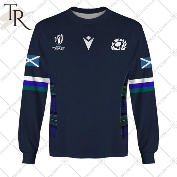 Rugby World Cup 2023 Scotland Rugby Home Jersey Hoodie