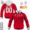 Rugby World Cup 2023 England Rugby Alt Jersey Hoodie